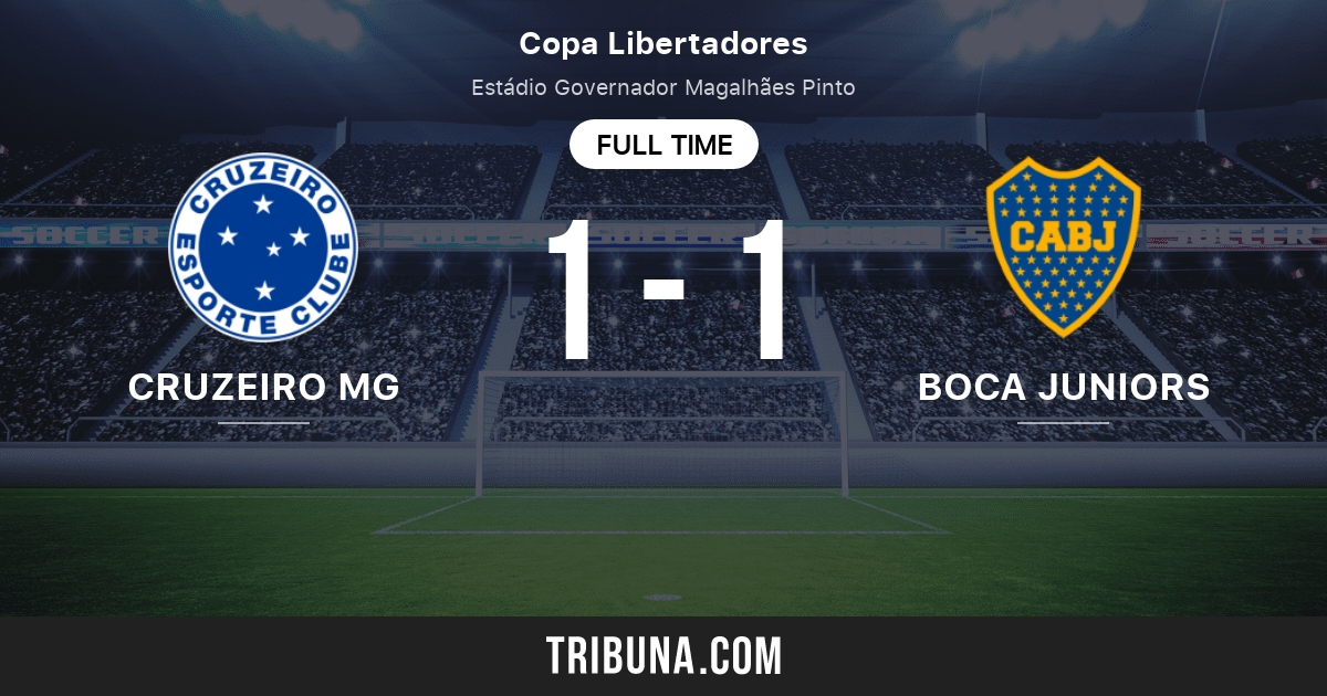 Cruzeiro Mg Vs Boca Juniors Marcador En Vivo Retransmisi N Y