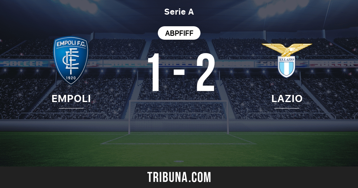 Empoli Vs Lazio Live Score Stream Und Head To Head Ergebnisse 03 11 2002 Vorschau Der Partie Empoli Vs Lazio Team Anstosszeit Tribuna Com