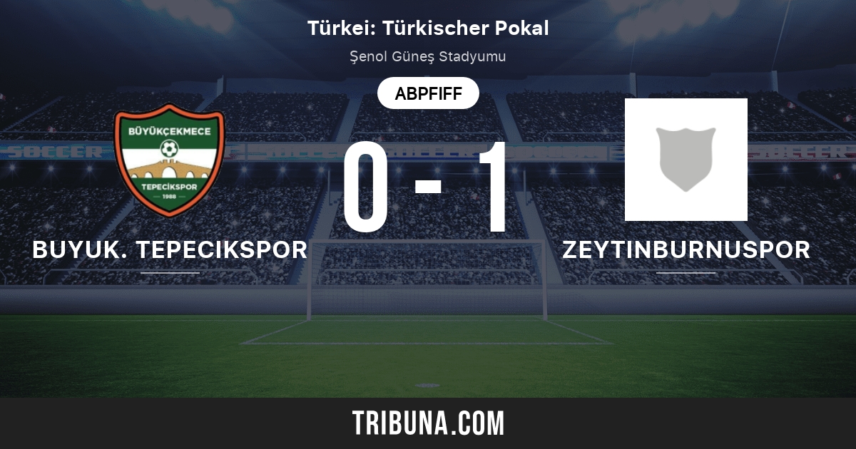 Buyuk Tepecikspor Vs Zeytinburnuspor Rangliste In Turkiye Kupasi 09 09 1998