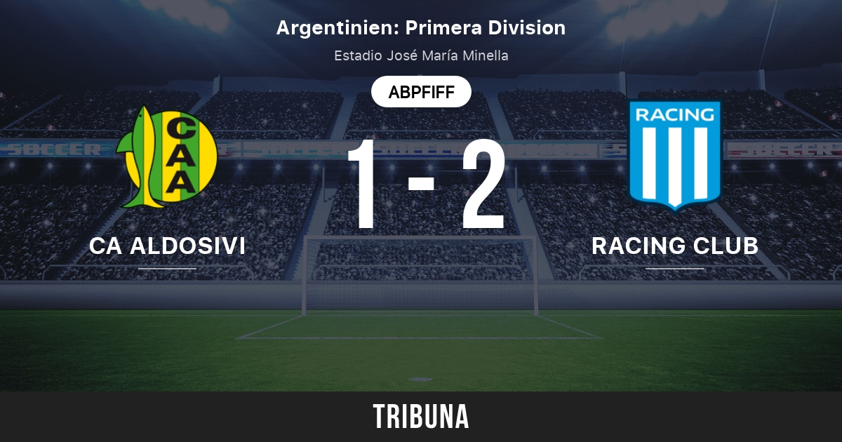 Ca Aldosivi Vs Racing Club Live Score Stream Und Head To Head Ergebnisse 31 05 2015 Vorschau Der Partie Ca Aldosivi Vs Racing Club Team Anstosszeit Tribuna Com