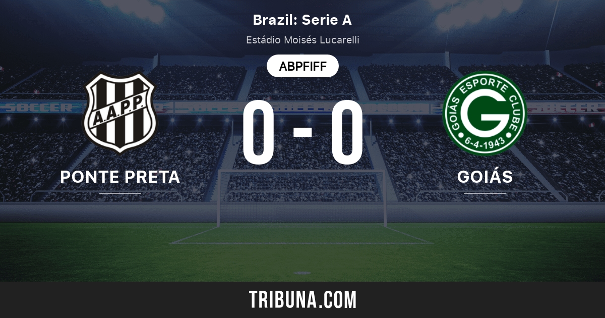 Ponte Preta Sp Vs Goias Go Live Score Stream Und Head To Head Ergebnisse 14 06 2015 Vorschau Der Partie Ponte Preta Sp Vs Goias Go Team Anstosszeit Tribuna Com