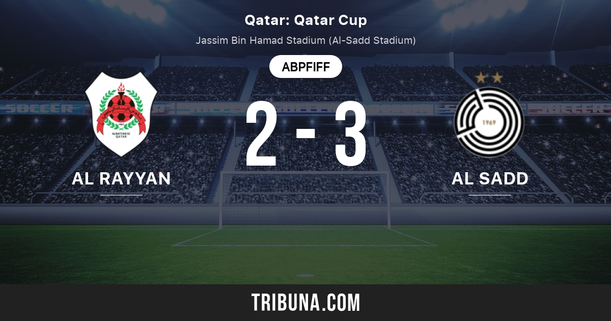 Al Rayyan Vs Al Sadd Live Score Stream Und Head To Head Ergebnisse 13 05 2016 Vorschau Der Partie Al Rayyan Vs Al Sadd Team Anstosszeit Tribuna Com
