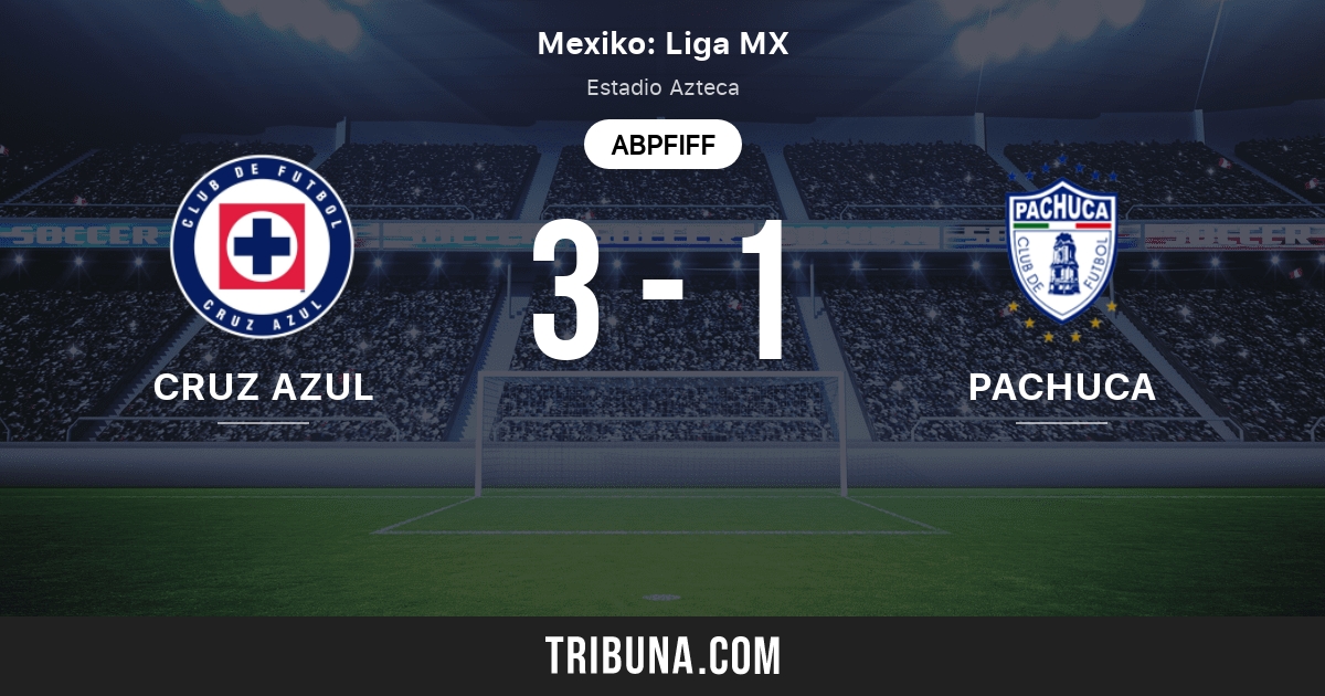 Cruz Azul Vs Cf Pachuca Head To Head Statistiken Des Spiels 08 02 2020 Tribuna Com