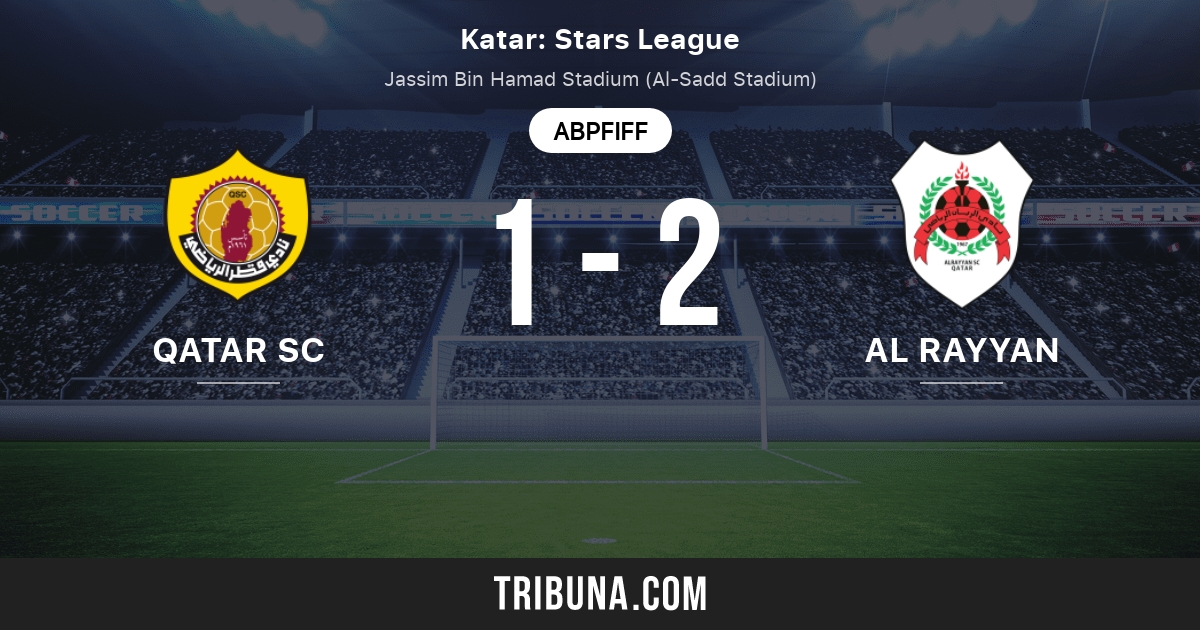 Qatar Sc Vs Al Rayyan Live Score Stream Und Head To Head Ergebnisse 24 07 2020 Vorschau Der Partie Qatar Sc Vs Al Rayyan Team Anstosszeit Tribuna Com