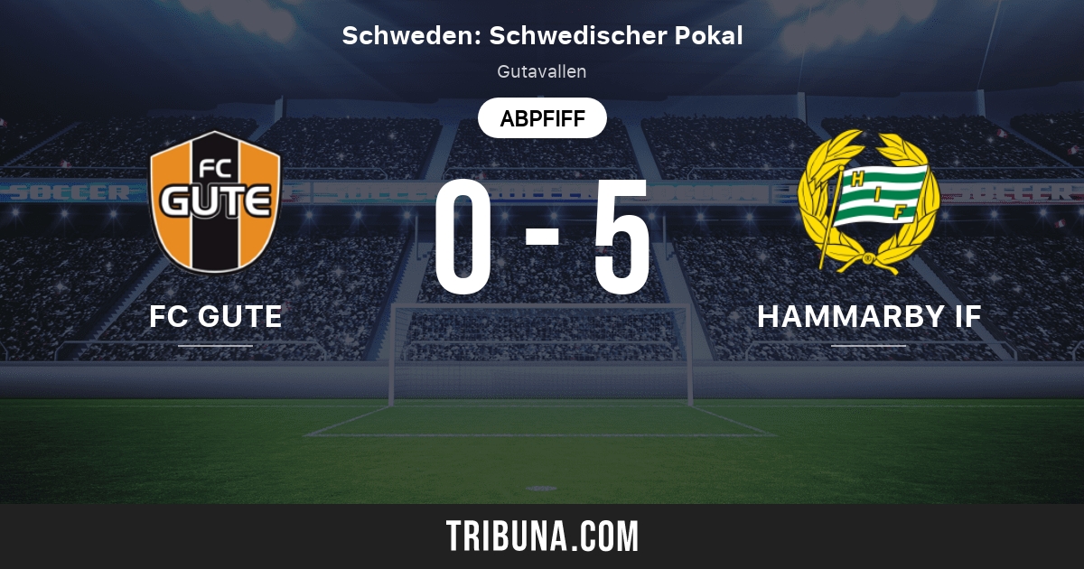 Fc Gute Vs Hammarby If Head To Head Statistiken Des Spiels 12 11 2020 Tribuna Com