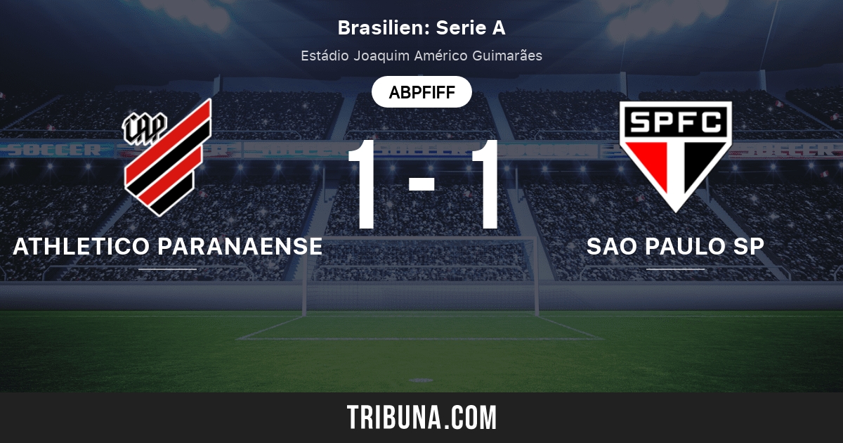Atletico Paranaense Vs Sao Paulo Sp Live Score Stream Und Head To Head Ergebnisse 17 01 2021 Vorschau Der Partie Atletico Paranaense Vs Sao Paulo Sp Team Anstosszeit Tribuna Com