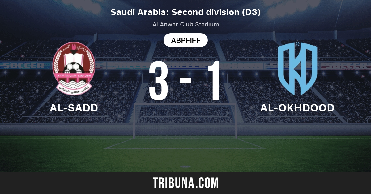 Al Sadd Vs Al Akhdoud Live Score Stream Und Head To Head Ergebnisse 06 02 2021 Vorschau Der Partie Al Sadd Vs Al Akhdoud Team Anstosszeit Tribuna Com