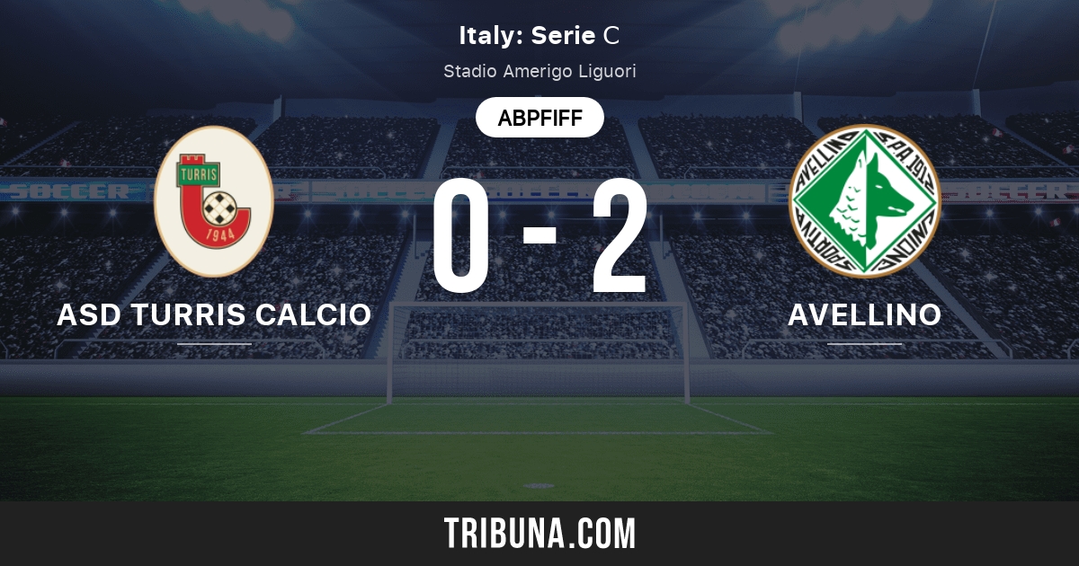 Asd Turris Calcio Vs Us Avellino 1912 Live Score Stream Und Head To Head Ergebnisse 24 01 2021 Vorschau Der Partie Asd Turris Calcio Vs Us Avellino 1912 Team Anstosszeit Tribuna Com