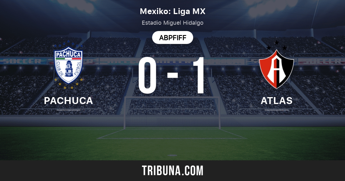 Cf Pachuca Vs Atlas Live Score Stream Und Head To Head Ergebnisse 16 02 2021 Vorschau Der Partie Cf Pachuca Vs Atlas Team Anstosszeit Tribuna Com