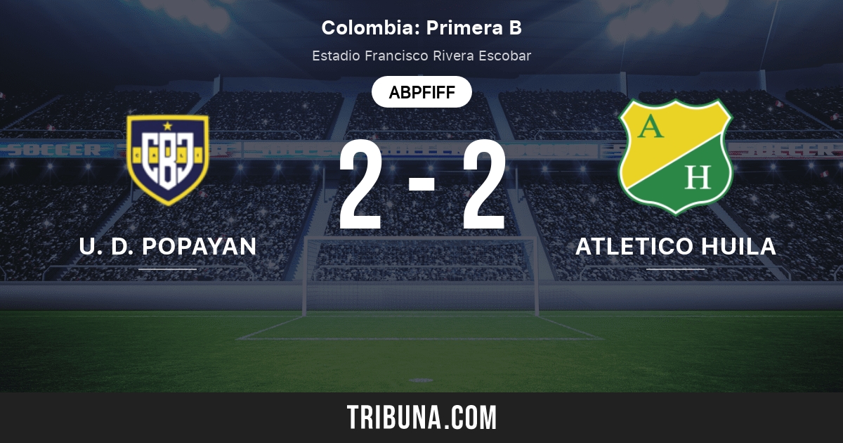U D Popayan Vs Atletico Huila Live Score Stream Und Head To Head Ergebnisse 05 04 2021 Vorschau Der Partie U D Popayan Vs Atletico Huila Team Anstosszeit Tribuna Com