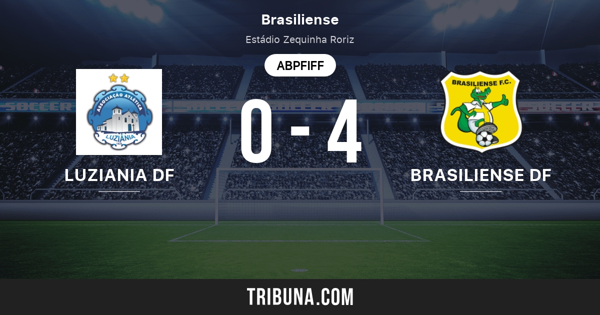 Luziania Df Vs Brasiliense Df Live Score Stream Und Head To Head Ergebnisse 03 03 2021 Vorschau Der Partie Luziania Df Vs Brasiliense Df Team Anstosszeit Tribuna Com