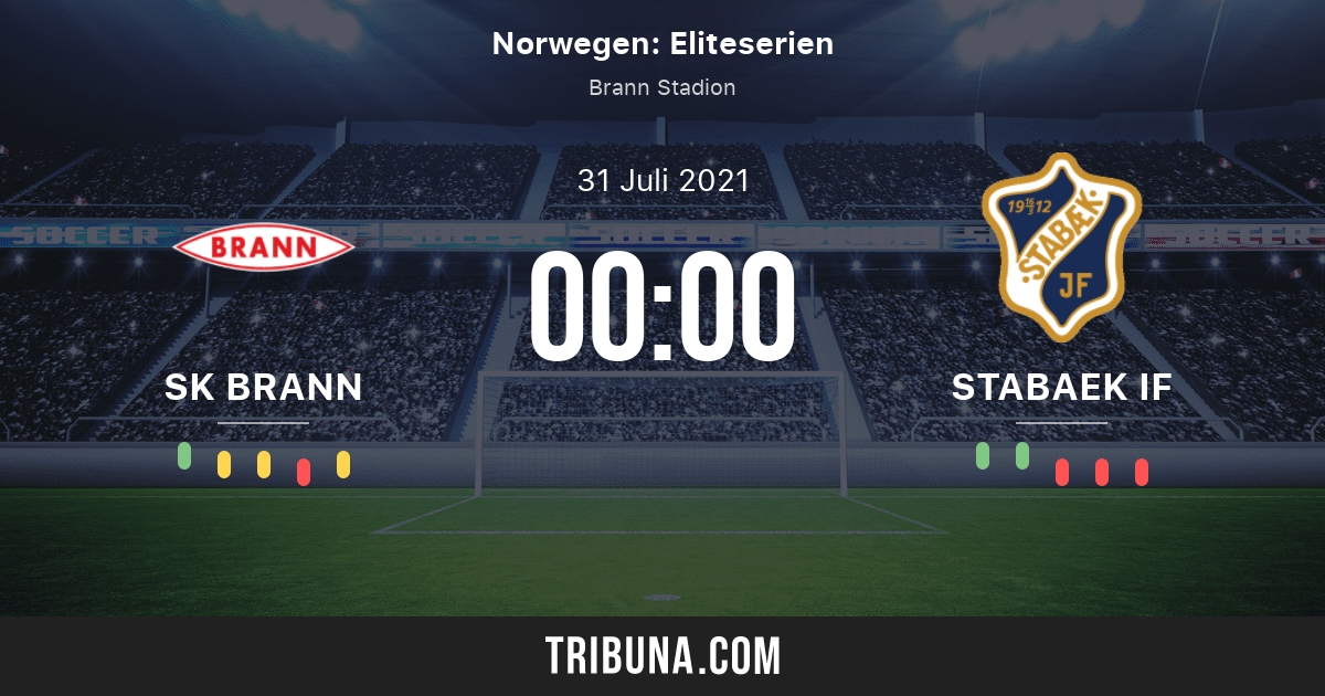 Sk Brann Vs Stabaek If Live Score Stream Und Head To Head Ergebnisse 31 07 2021 Vorschau Der Partie Sk Brann Vs Stabaek If Team Anstosszeit Tribuna Com