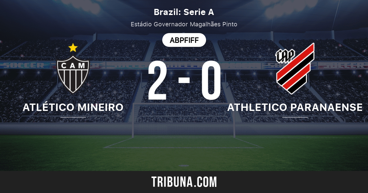 Atletico Mg Vs Atletico Paranaense Live Score Stream Und Head To Head Ergebnisse 01 08 2021 Vorschau Der Partie Atletico Mg Vs Atletico Paranaense Team Anstosszeit Tribuna Com