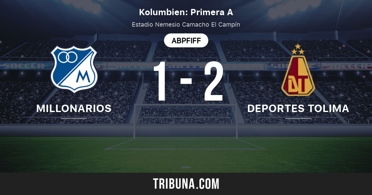 Millonarios Vs Deportes Tolima Live Score Stream Und Head To Head Ergebnisse 20 06 2021 Vorschau Der Partie Millonarios Vs Deportes Tolima Team Anstosszeit Tribuna Com