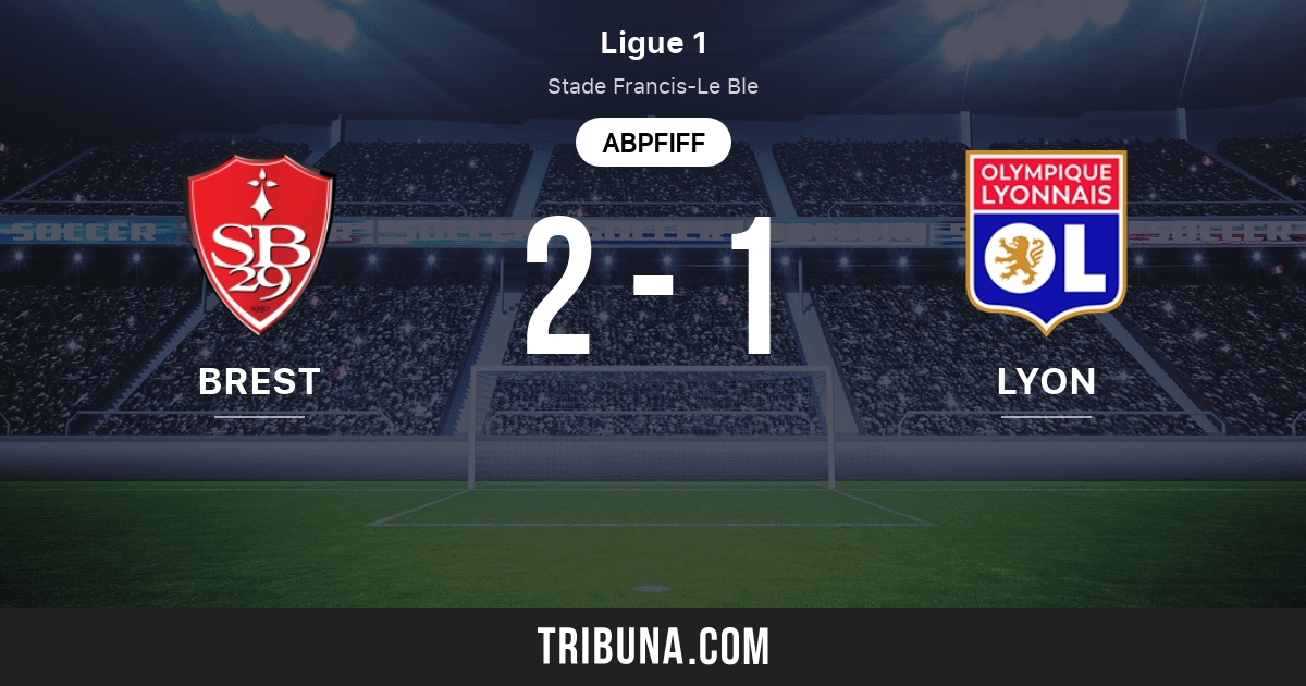 brest vs olympique lyonnais live score stream und head to head ergebnisse 20 04 2022 vorschau der partie brest vs olympique lyonnais team anstosszeit tribuna com