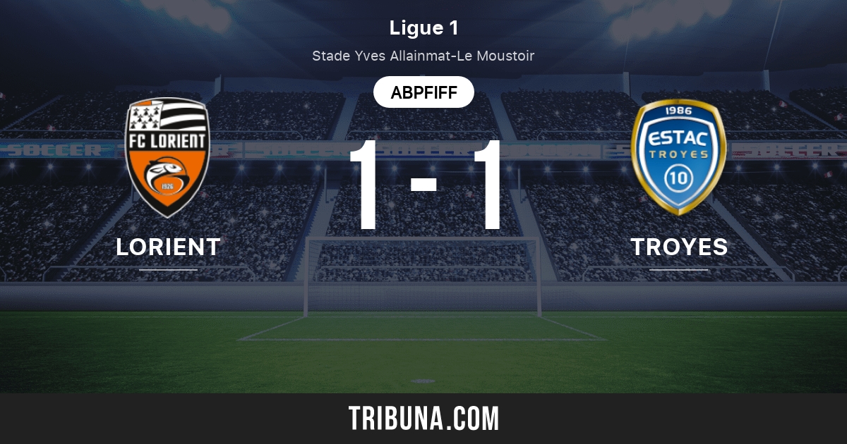 lorient vs troyes live score stream und head to head ergebnisse 21 05 2022 vorschau der partie lorient vs troyes team anstosszeit tribuna com
