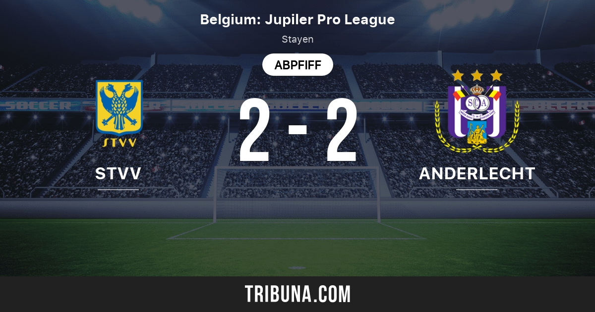 Sint Truiden Vs Anderlecht Live Score Stream Und Head To Head Ergebnisse 16 10 2021 Vorschau Der Partie Sint Truiden Vs Anderlecht Team Anstosszeit Tribuna Com
