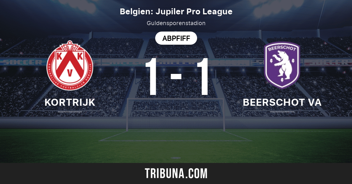 Kortrijk Vs Kfco Beerschot Wilrijk Live Score Stream Und Head To Head Ergebnisse 06 11 2021 Vorschau Der Partie Kortrijk Vs Kfco Beerschot Wilrijk Team Anstosszeit Tribuna Com