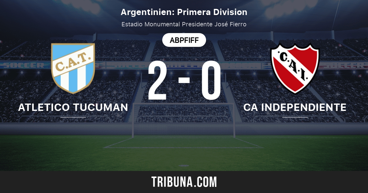 Atletico Tucuman Vs Ca Independiente Live Score Stream Und Head To Head Ergebnisse 24 08 2021 Vorschau Der Partie Atletico Tucuman Vs Ca Independiente Team Anstosszeit Tribuna Com