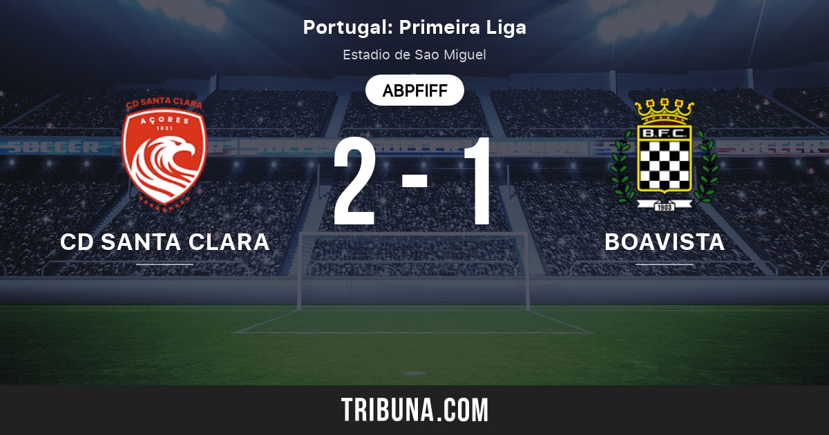 Cd Santa Clara Vs Boavista Rangliste In Liga Portugal 30 01 2022