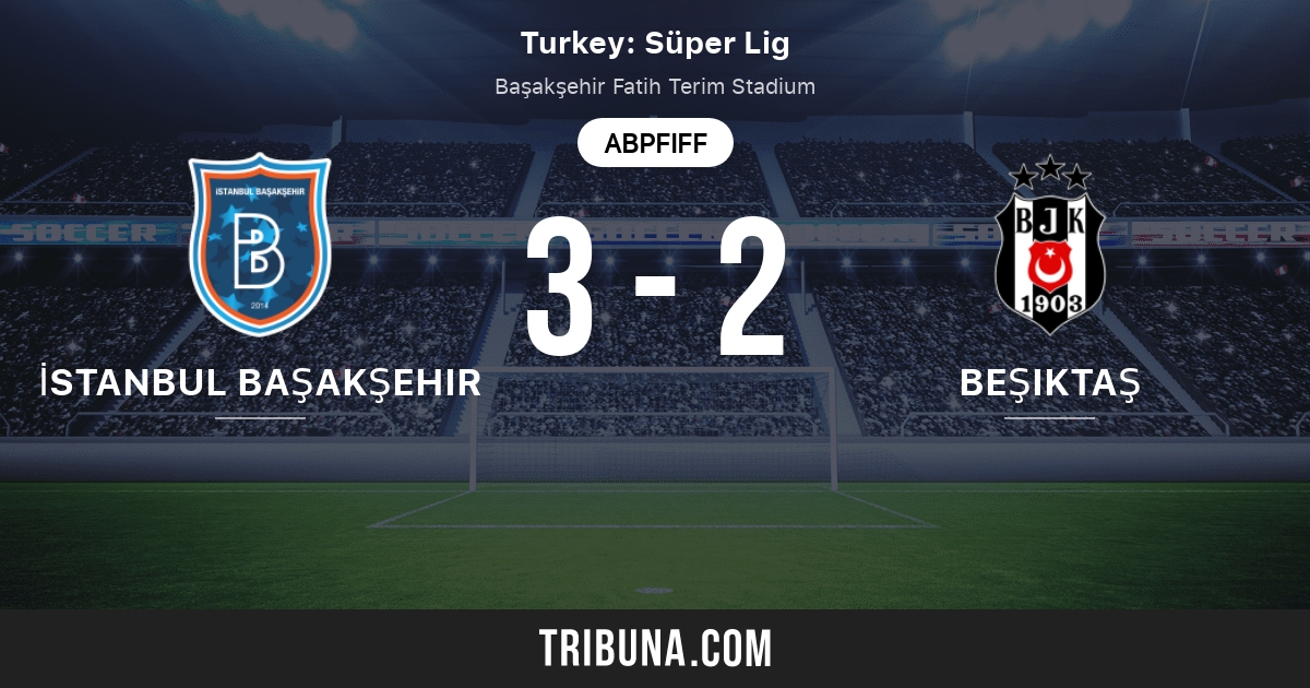 Basaksehir FK vs Besiktas JK LiveScore, Stream und HeadtoHead