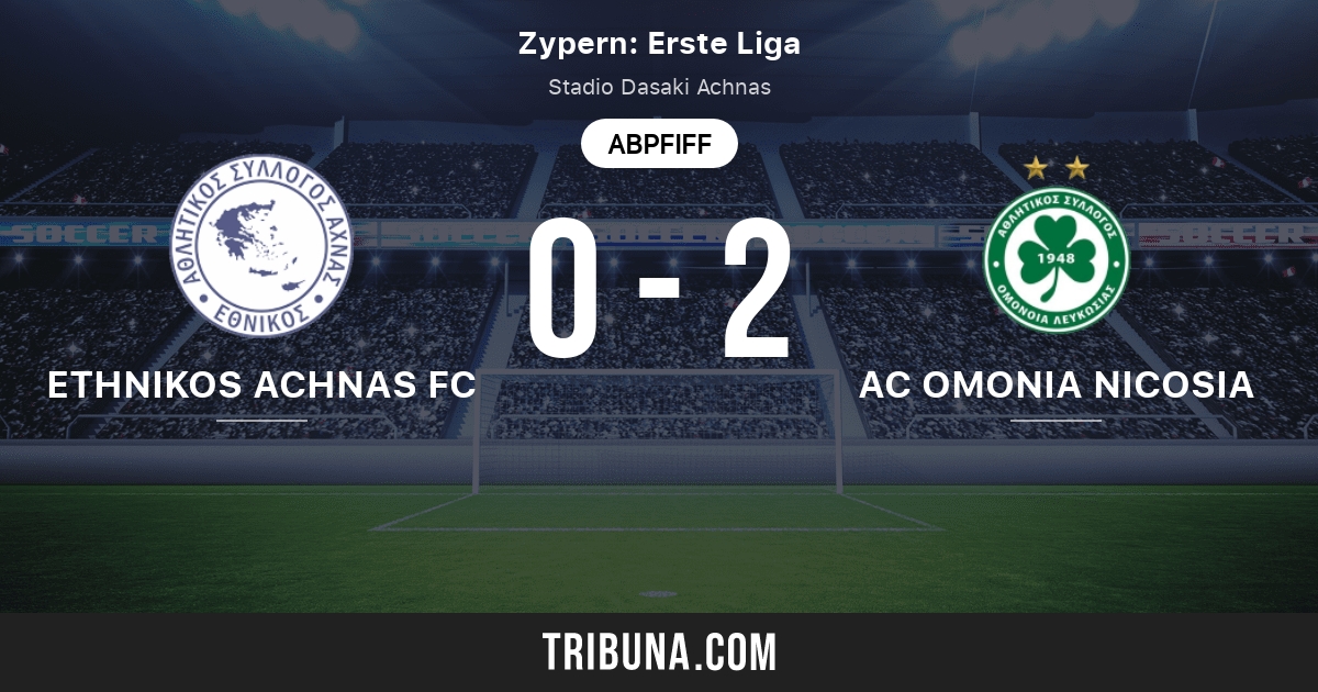 Ethnikos Achnas FC vs AC Omonia Nicosia: Live-Score, Stream und Head-to