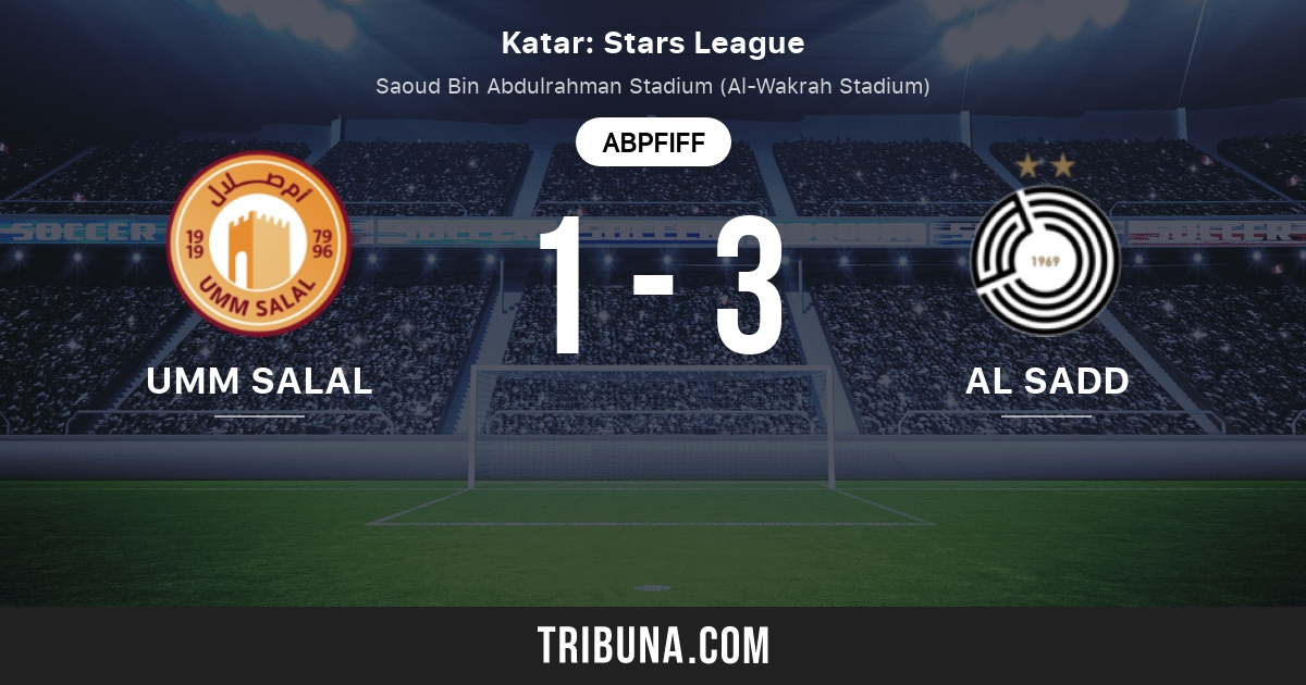 Umm Salal Vs Al Sadd Live Score Stream Und Head To Head Ergebnisse 26 10 2021 Vorschau Der Partie Umm Salal Vs Al Sadd Team Anstosszeit Tribuna Com