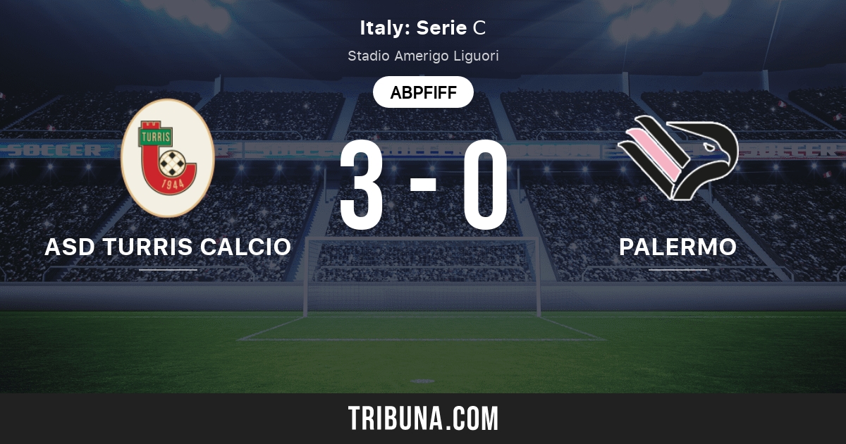 Asd Turris Calcio Vs Palermo Live Score Stream Und Head To Head Ergebnisse 17 10 2021 Vorschau Der Partie Asd Turris Calcio Vs Palermo Team Anstosszeit Tribuna Com