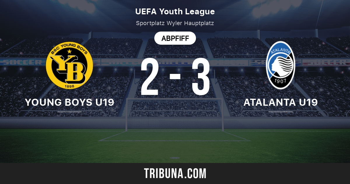 Bsc Young Boys U19 Vs Atalanta Bergamo U19 Live Score Stream Und Head To Head Ergebnisse 23 11 2021 Vorschau Der Partie Bsc Young Boys U19 Vs Atalanta Bergamo U19 Team Anstosszeit Tribuna Com