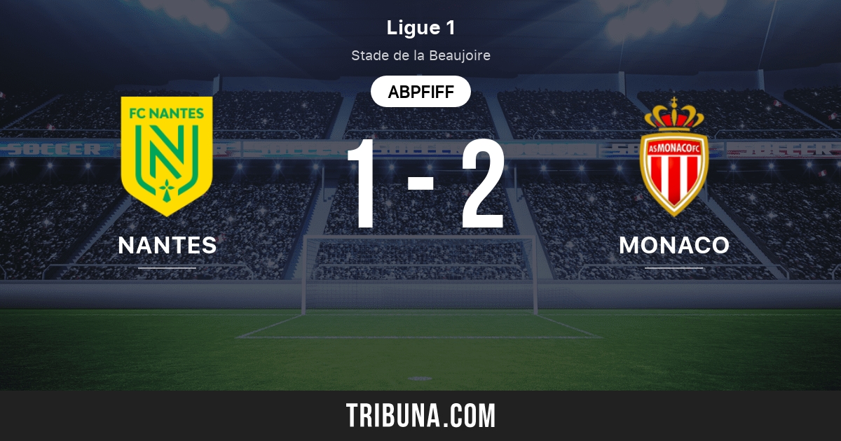Nantes Vs Monaco Live Score Stream Und Head To Head Ergebnisse 31 01 2021 Vorschau Der Partie Nantes Vs Monaco Team Anstosszeit Tribuna Com