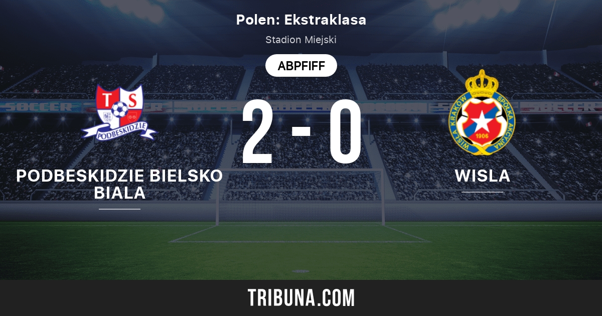 Podbeskidzie Bielsko Biala Vs Wisla Krakau Live Score Stream Und Head To Head Ergebnisse 05 04 2021 Vorschau Der Partie Podbeskidzie Bielsko Biala Vs Wisla Krakau Team Anstosszeit Tribuna Com
