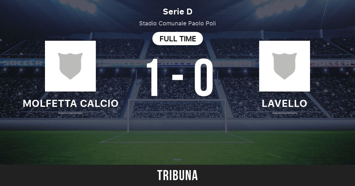 Molfetta Calcio vs Lavello: Live Score, Stream and H2H results 2/20 ...