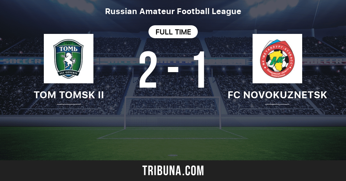 Tom' Tomsk II vs FC Marcador en vivo, Retransmisión y