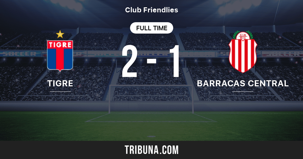 Ca Tigre Vs Barracas Central Live Score Stream And H2h Results 01 28 2017 Preview Match Ca Tigre Vs Barracas Central Team Start Time Tribuna Com