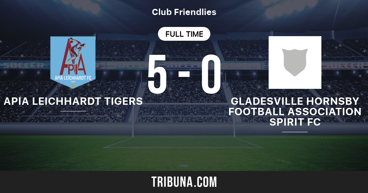 APIA Leichhardt Tigers vs Gladesville Hornsby Football Association Spirit FC Score en direct