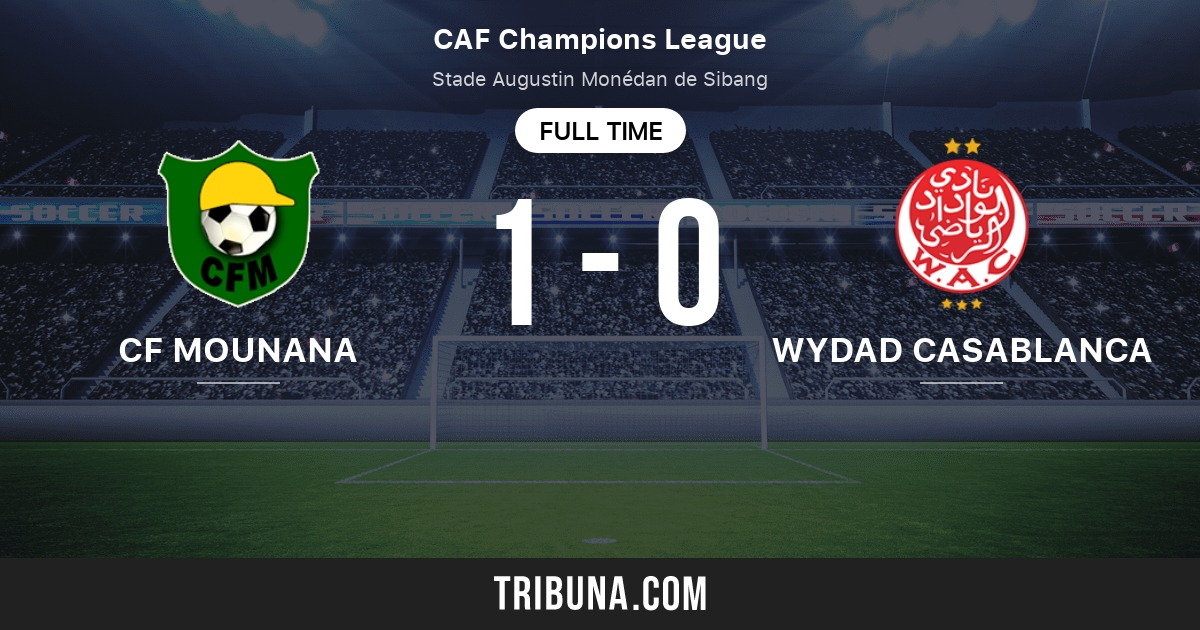 Cf Mounana Vs Wydad Casablanca Live Score Stream And H2h Results 03 18 17 Preview Match Cf Mounana Vs Wydad Casablanca Team Start Time Tribuna Com