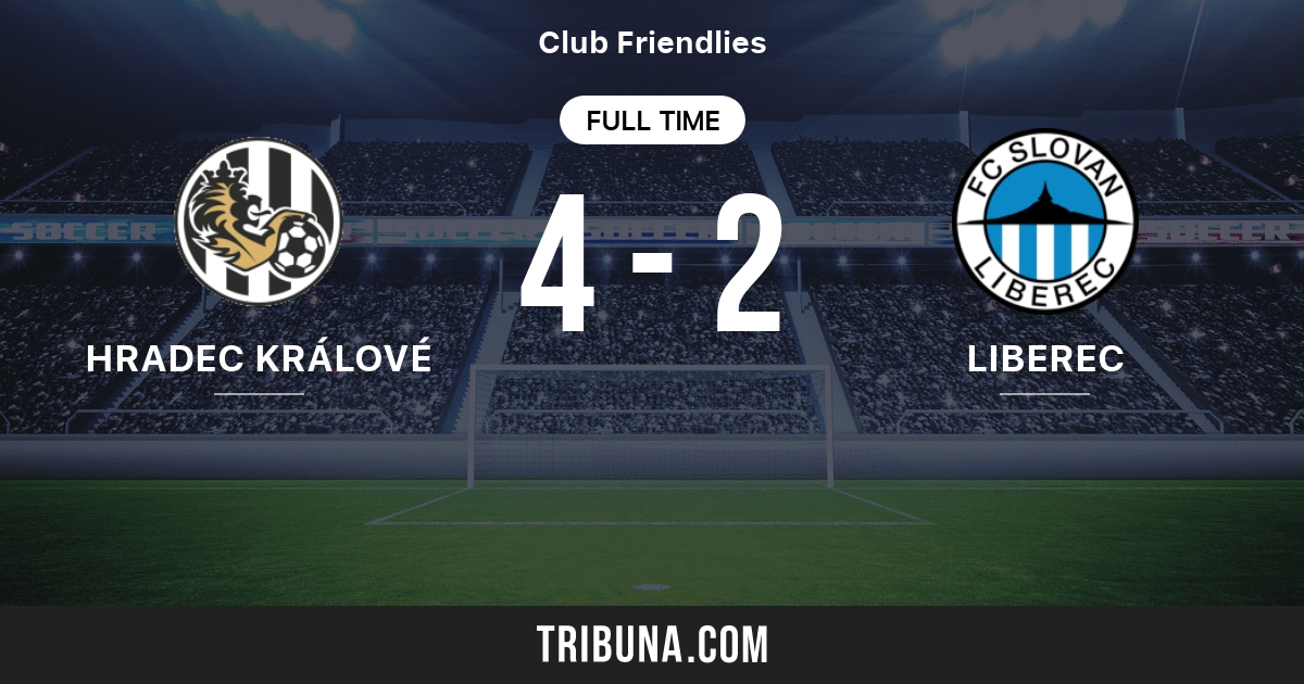 Fc Hradec Kralove Vs Slovan Liberec Live Score Stream And H2h Results 07 01 2017 Preview Match Fc Hradec Kralove Vs Slovan Liberec Team Start Time Tribuna Com
