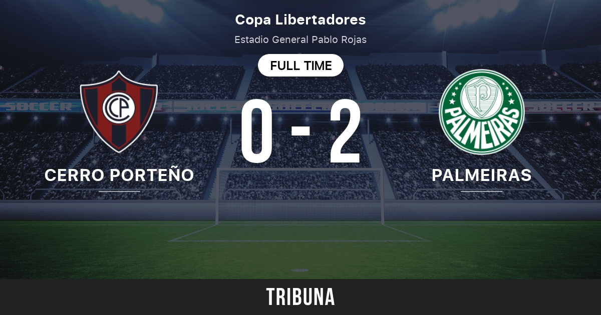 Featured image of post Palmeiras X Cerro Porteño