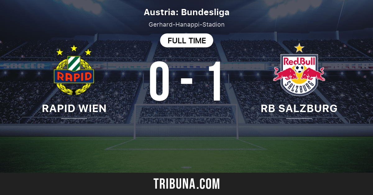 Rapid Wien Vs Salzburg Live Score Stream And H2h Results 05 06 2012 Preview Match Rapid Wien Vs Salzburg Team Start Time Tribuna Com