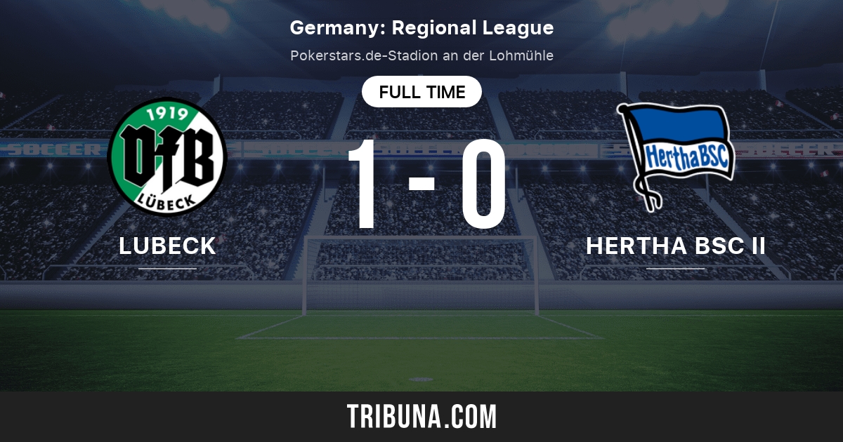 Hertha bsc berlin vs vfb lubeck