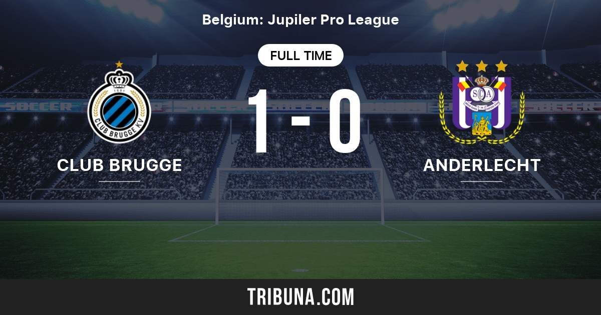 Club Brugge Vs Anderlecht Live Score Stream And H2h Results 02 17 2002 Preview Match Club Brugge Vs Anderlecht Team Start Time Tribuna Com