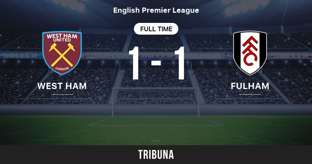 West Ham United 1-1 Fulham