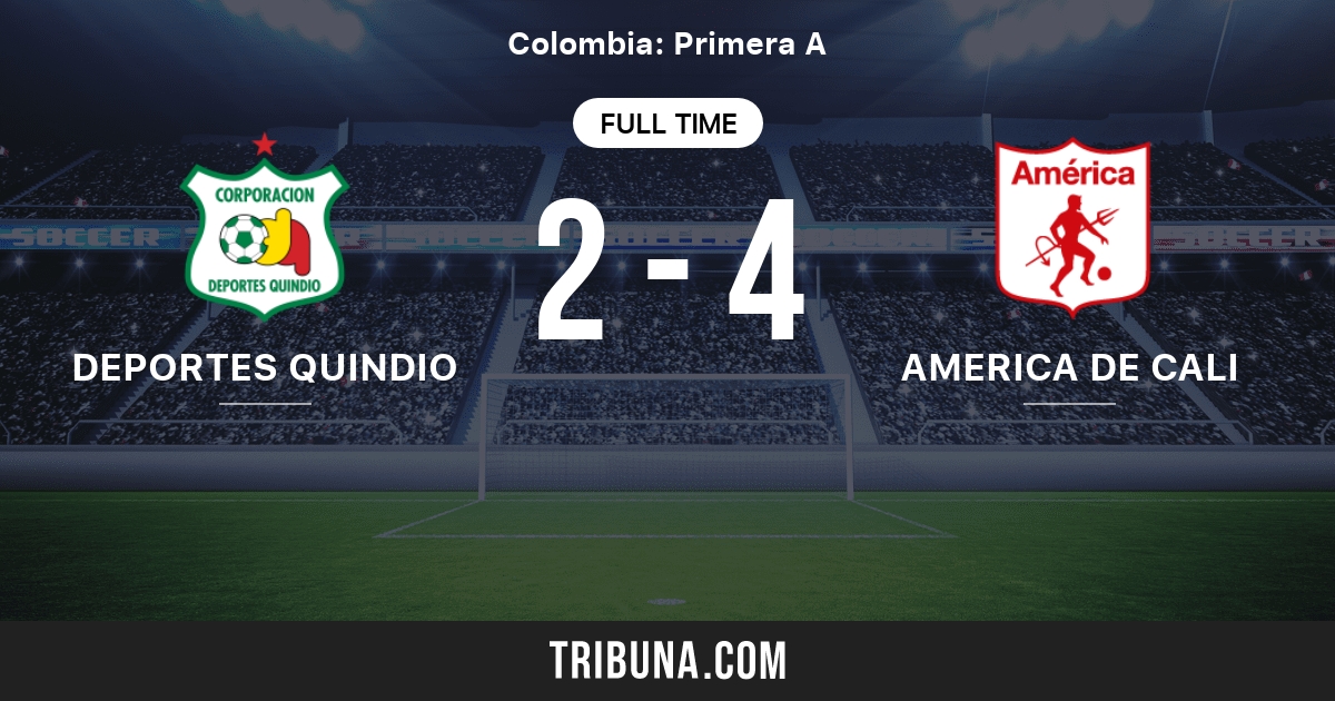Deportes Quindio Vs America De Cali Live Score Stream And H2h Results 02 16 2003 Preview Match Deportes Quindio Vs America De Cali Team Start Time Tribuna Com