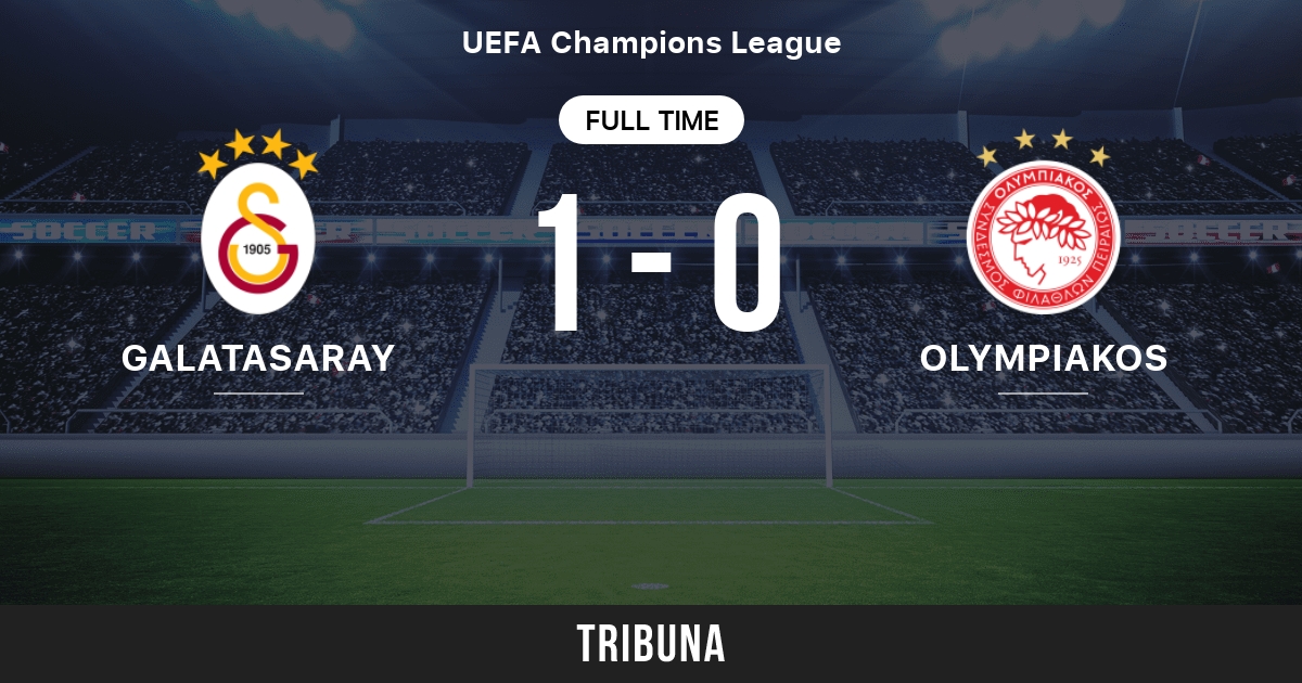 Galatasaray vs Olympiakos: Live Score, Stream and H2H results 10/23/2008.  Preview match Galatasaray vs Olympiakos, team, start time. Tribuna.com