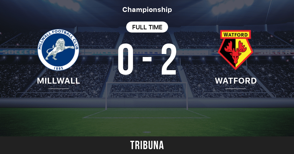 Match Report: Watford 2-2 Millwall - Watford FC