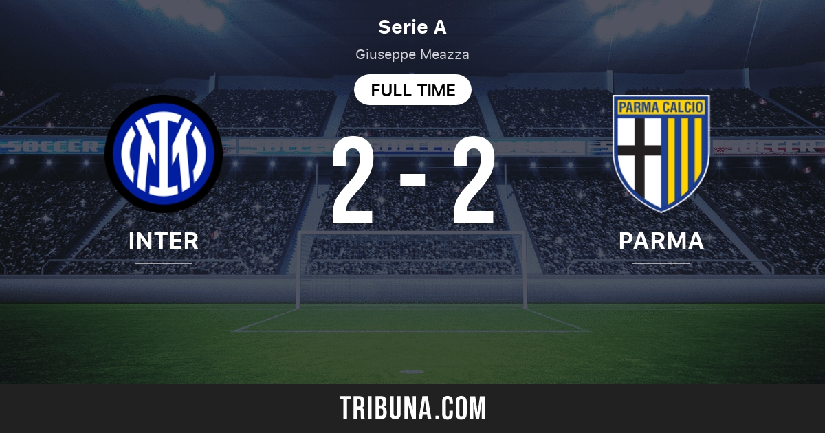 Inter Milan Vs Parma Live Score Stream And H2h Results 09 26 2004 Preview Match Inter Milan Vs Parma Team Start Time Tribuna Com