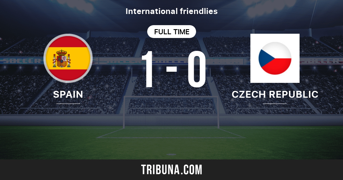 Spain vs Czech Republic: Live Score, Stream and H2H results 02/21/1990