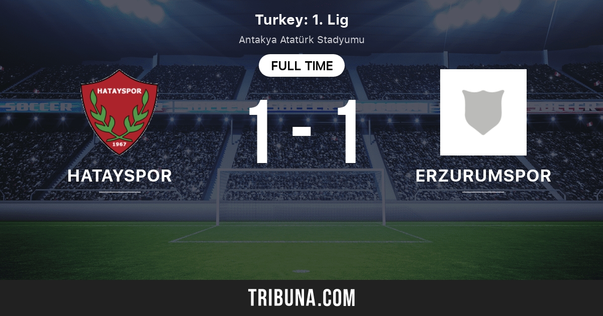Hatayspor Vs Erzurumspor Live Score Stream And H2h Results 11 18 1990 Preview Match Hatayspor Vs Erzurumspor Team Start Time Tribuna Com