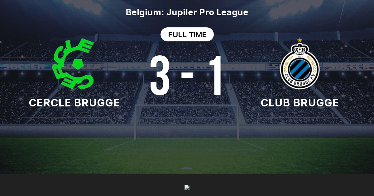 Cercle Brugge Vs Club Brugge Live Score Stream And H2h Results 11 21 1992 Preview Match Cercle Brugge Vs Club Brugge Team Start Time Tribuna Com
