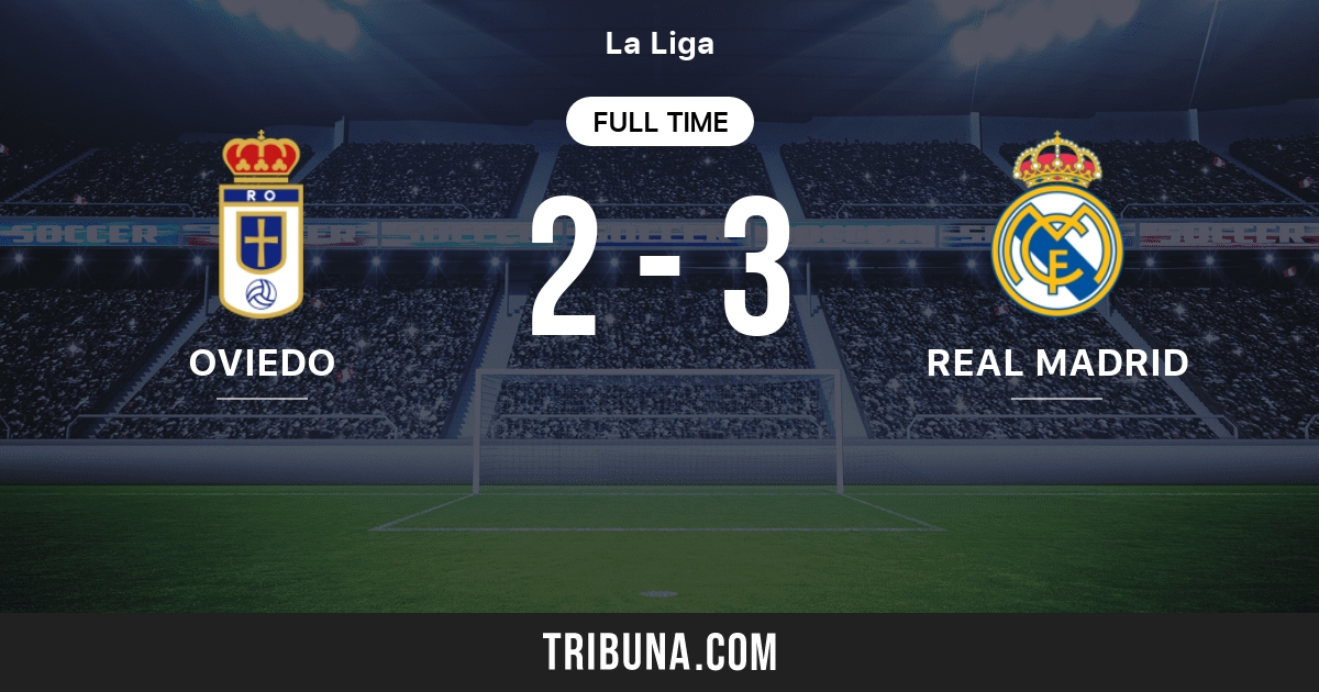 Real Oviedo vs Real Madrid Live Score, Stream and H2H results 9/29/1996. Preview match Real